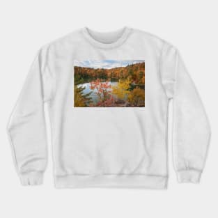 Overlooking Pink Lake Crewneck Sweatshirt